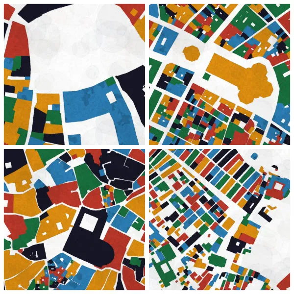 The mapalette “Matisse’s Siena”