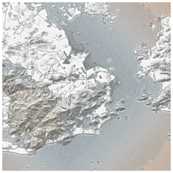 The mapalette “Rio, forest and water”