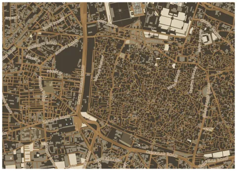 Preview of Lahore, atlas plate