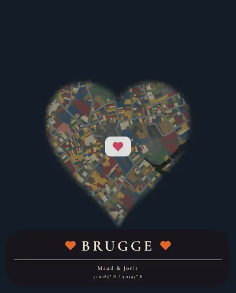 Preview of Bruges, two gables