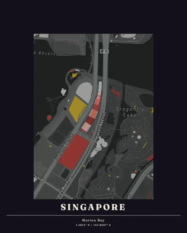 The mapalette “Marina Bay, blocks lit”