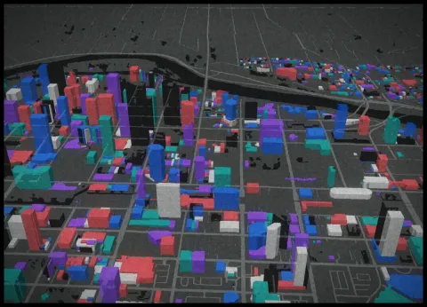 Preview of Calgary in dots