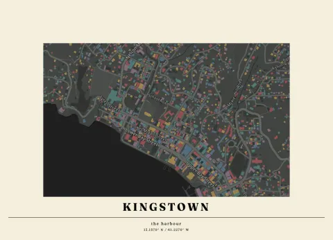 Preview of Kingstown, blocks inked