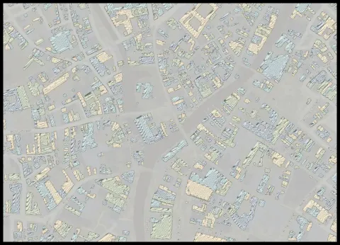 Preview of Ghent, blocks drawn