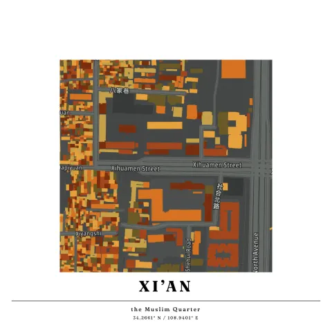 Preview of Xi’an, in buildings