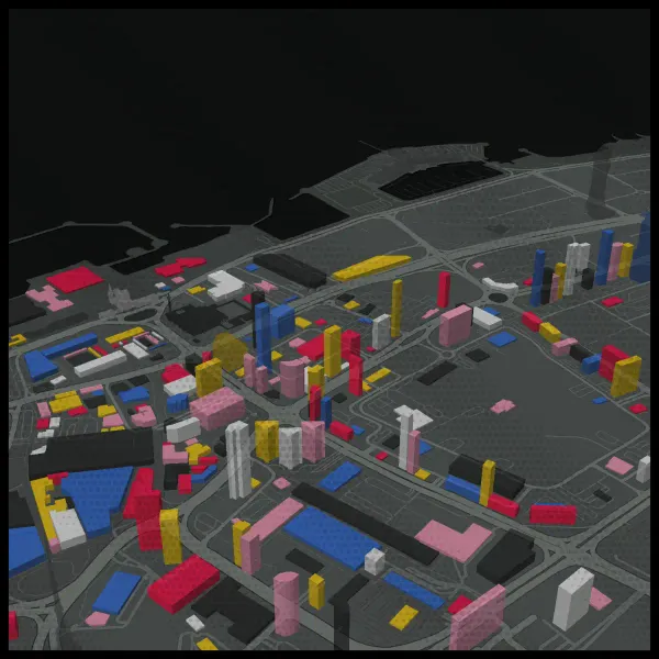The mapalette “Kuwait, blocked out”