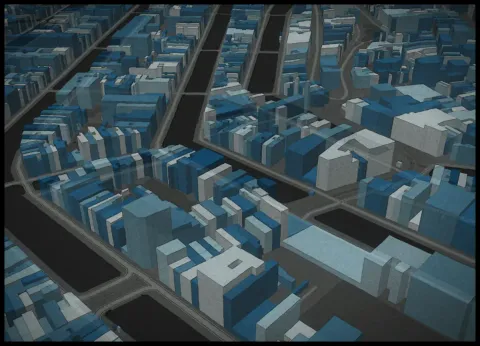 Preview of Amsterdam, gables glazed