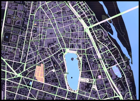 Preview of Hanoi, after dark