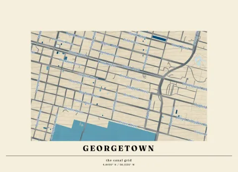 Preview of Georgetown, charted