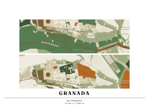 Preview of The Alhambra on cream