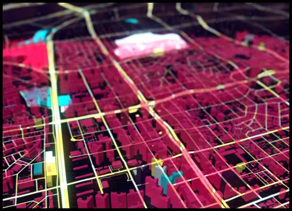 The mapalette “Gangnam, wired”
