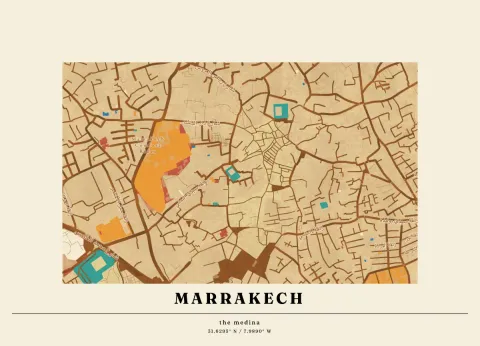 Preview of Marrakech, desert plate
