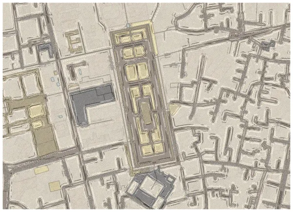 The mapalette “Isfahan, engraved”