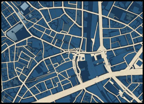 The mapalette “Hokusai’s Tokyo”