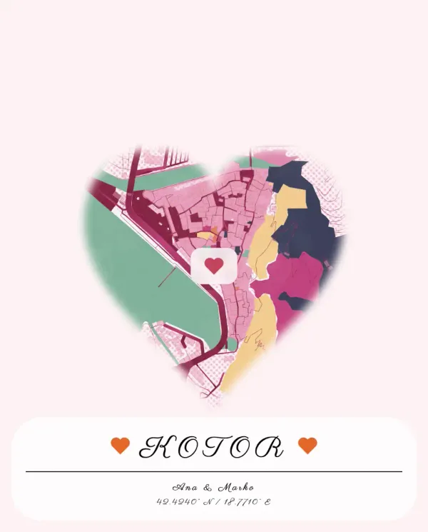 The mapalette “Kotor, mon amour”