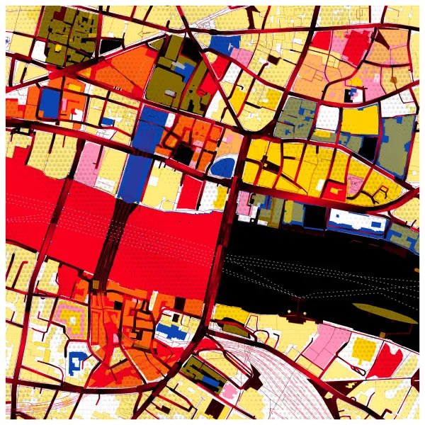The mapalette “Lichtenstein’s London”