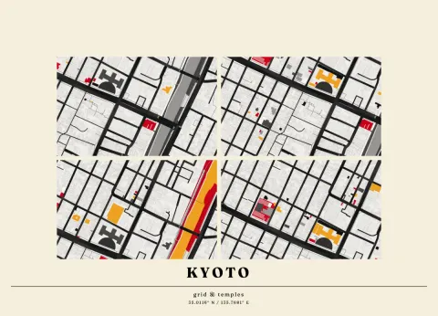 Preview of Kyoto, minimal ink