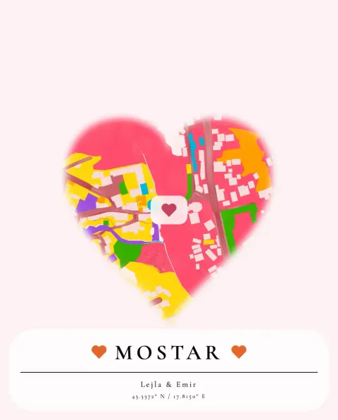 Preview of Mostar, two banks