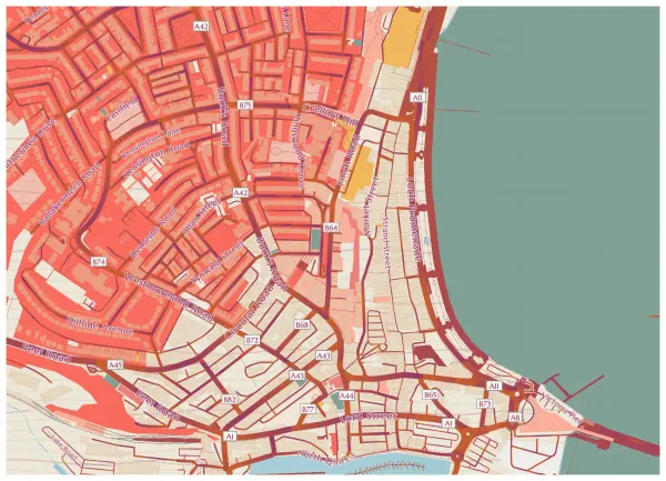 The mapalette “Douglas, surveyed”