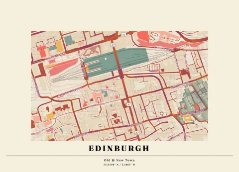 Preview of Edinburgh, surveyed