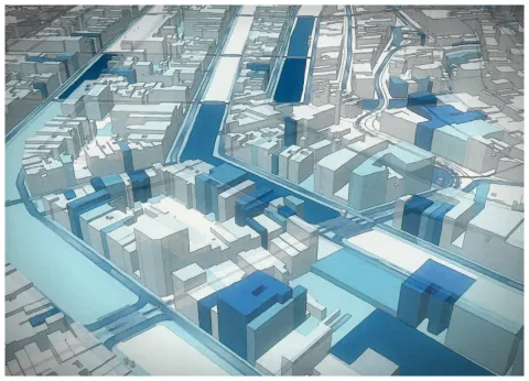 Preview of Amsterdam in porcelain