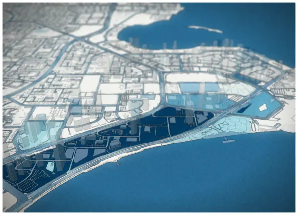 The mapalette “Doha in porcelain”