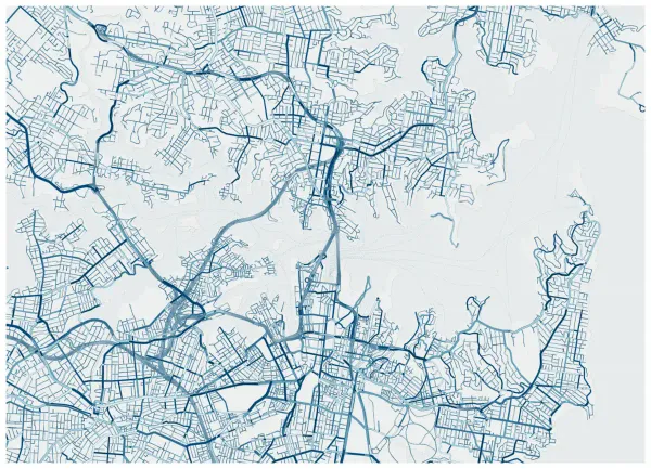 The mapalette “Sydney in porcelain”