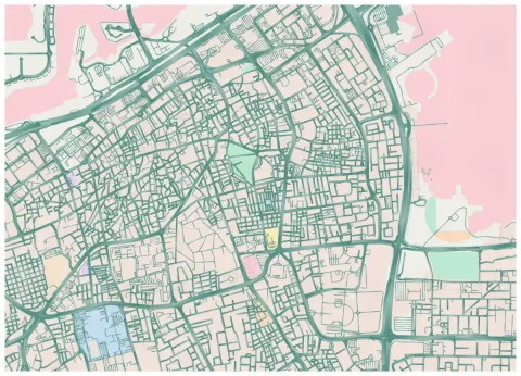 Preview of Manama in seaglass