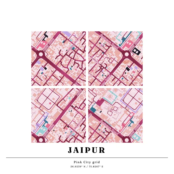 The mapalette “Jaipur”