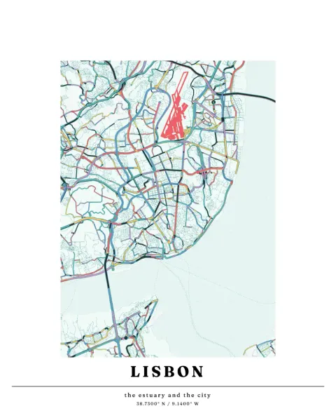 Preview of Lisbon in verdigris