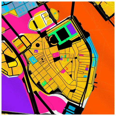 Pop Gamla Stan, painted in Mapalette