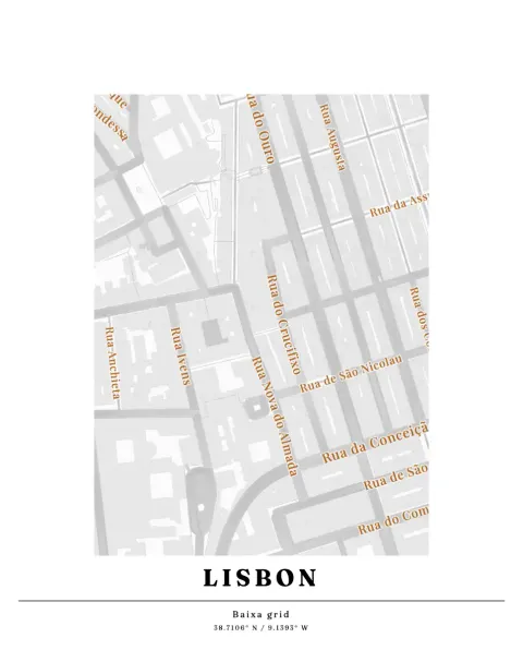 Preview of The Baixa, in words