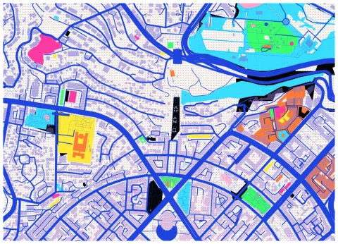 Preview of Yerevan, risographed