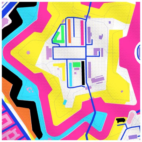 Preview of Kastellet, risograph