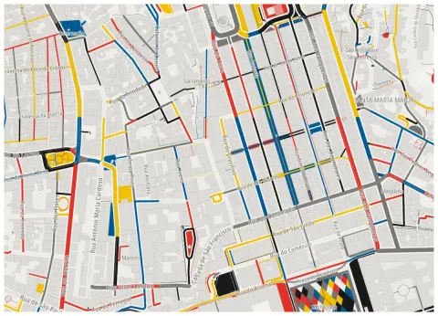 Preview of Lisbon Baixa, streets in primaries