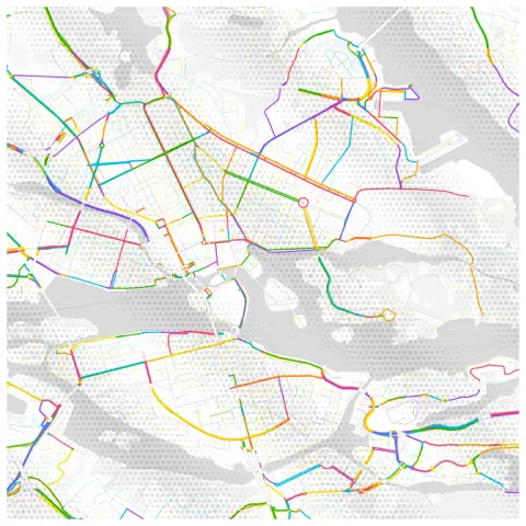 Preview of Stockholm, every road