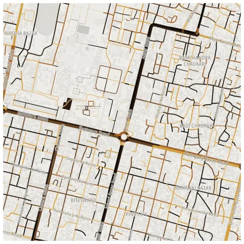 Preview of Jaipur, streets inked