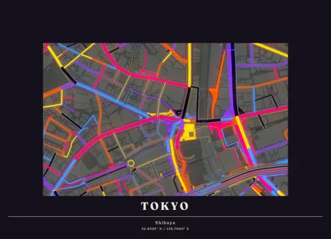 Preview of Shibuya, streets only