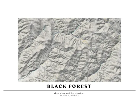 Preview of The Black Forest, roads on the ridges