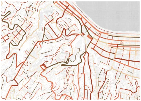 Preview of Valparaíso, streets only