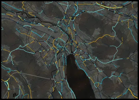 Preview of Zürich, every road