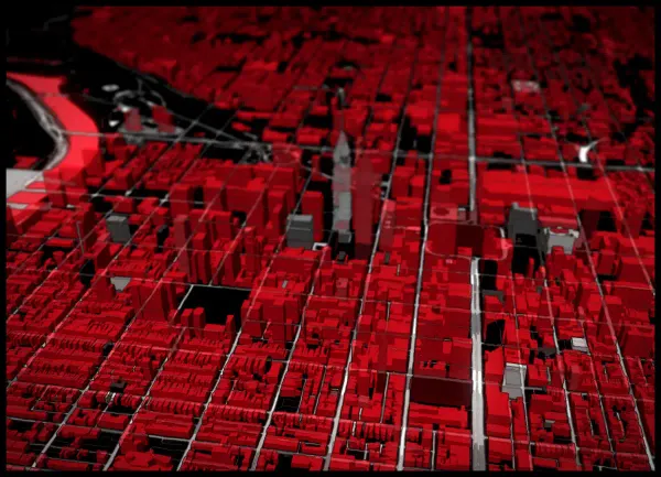 The mapalette “Sin City Philadelphia”