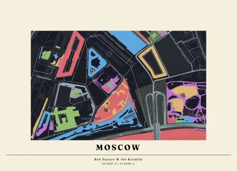 Preview of Moscow on slate