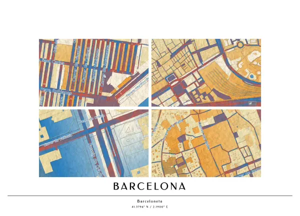 The mapalette “Sorolla’s Barceloneta”