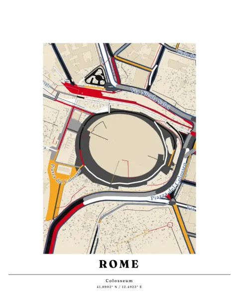 Preview of Rome, pen and ink