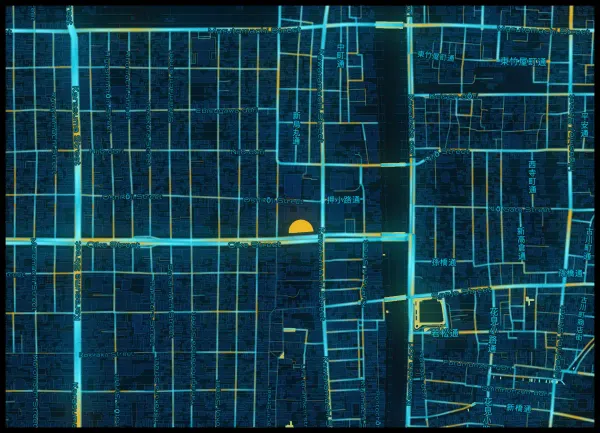 The mapalette “Tron”