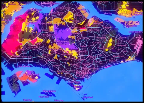 Preview of Synthwave island
