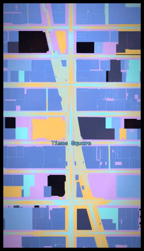 Preview of Times Square, midnight