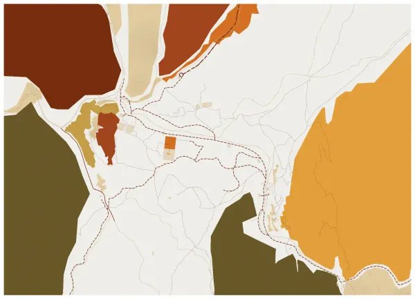 The mapalette “Petra, mapped”