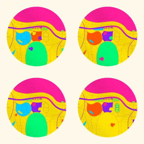 Preview of Warhol’s park, four times